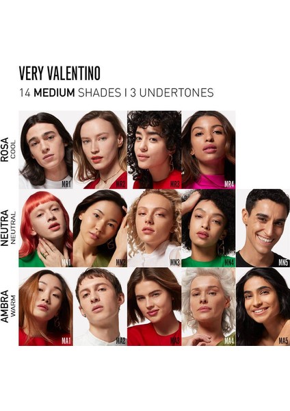 Very Valentino - Çok Hafif Fondöten, 24 Saat Kalıcı, Spf 25 - Ln3 Light Neutral 3 (25 Ml) modelleri