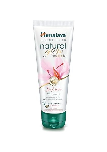 Himalaya Since 1930 Natural Glow Doğal Işıltı Yüz Kremi 50 Gr, Safran, Niacinamide, Fito-Vitamin Kompleksi