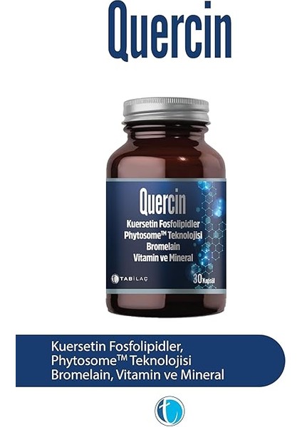 Ilaç Quertecin Fitozomal Kuersetin Bromelain 60 Kapsül fiyatları