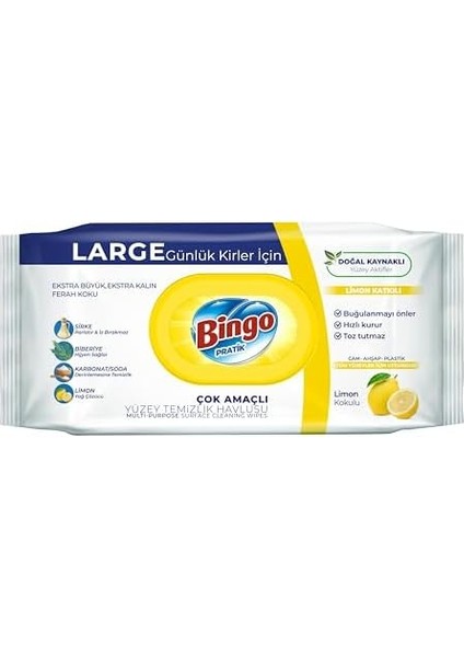 Bingo Çok Amaçlı Temizlik Havlusu 96'lı Paket