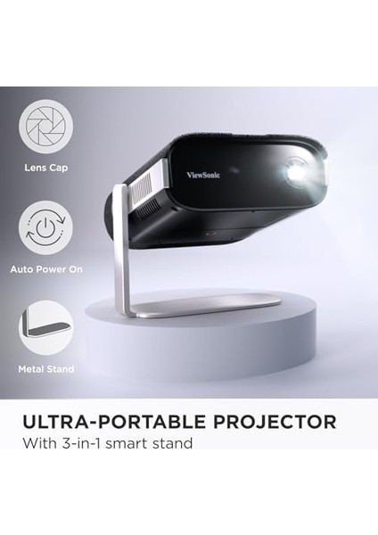 Viewsonic M1X Kardon Hoparlörlü Akıllı LED Taşınabilir Projeksiyon modelleri