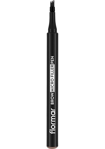 Brow Micro Filler Doğal Görünüm Veren Uzun Süre Kalıcı Kaş Doldurma Kalemi No. 001 - Light Brown - 8682536038515
