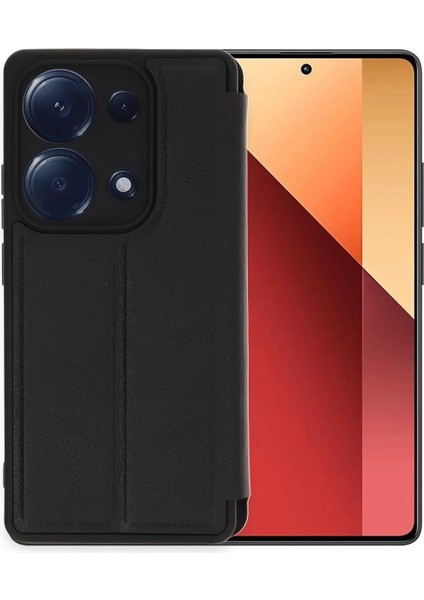 Xiaomi Redmi Note 13 Pro 4g Kılıf Flip Cover - SIYAH-(5796) - N200J498-M76200 fiyatları