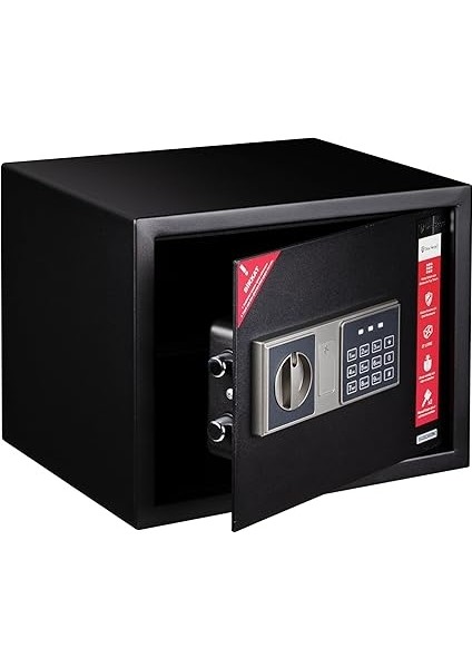 Siegel Çelik Elektronik Şifreli ve 2 Anahtarlı Para Değerli Eşya Ofis Ev Otel Kasası 30DSB fiyatları