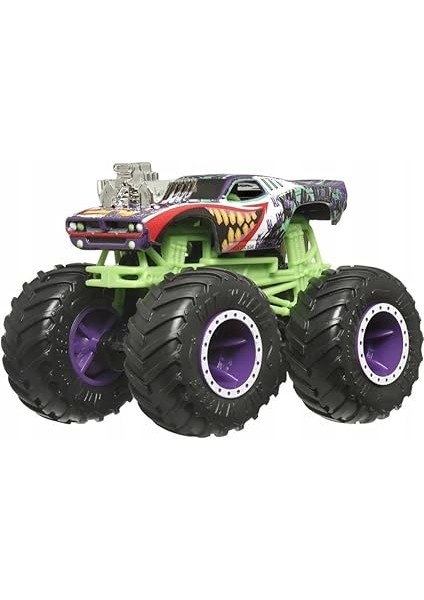 Wheels Monster Trucks 1:64 Güçlü Ikili Arabalar Batman & The Joker FYJ64-HWN55 modelleri