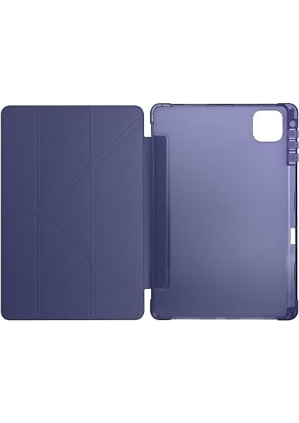 Honor Pad X9A ile Uyumlu Kılıf Tri Folding Silikon Kalem Bölmeli Katlanabilir Standlı Pu Deri Yumuşak Kapak, Tablet Kılıfı [akıllı Kapak, Uyku Modlu] - Siyah fırsatları