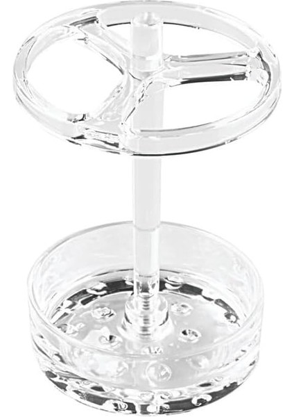 Idesign-Idesign Diş Farı Tutucu, Plastikten Yapılmış Büyük Diş Suyu Tutucu, 3 Diş Fırçası ve Elektrikli Diş Yuvaları Için Diş Fırçası Tutucu, Şeffaf modelleri