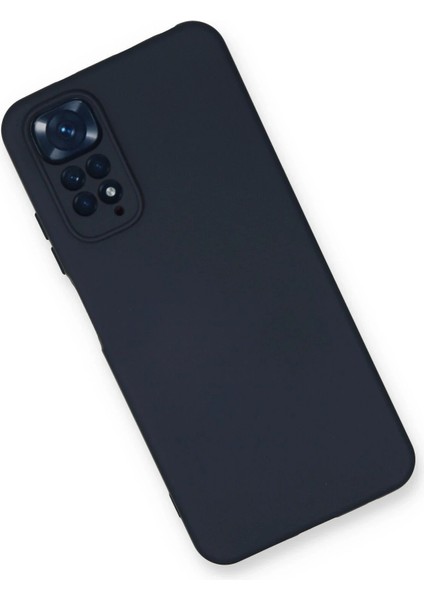 Xiaomi Redmi Note 11 Kılıf Nano Içi Kadife Silikon - LACIVERT-(5796) - N560J889-M60560 modelleri