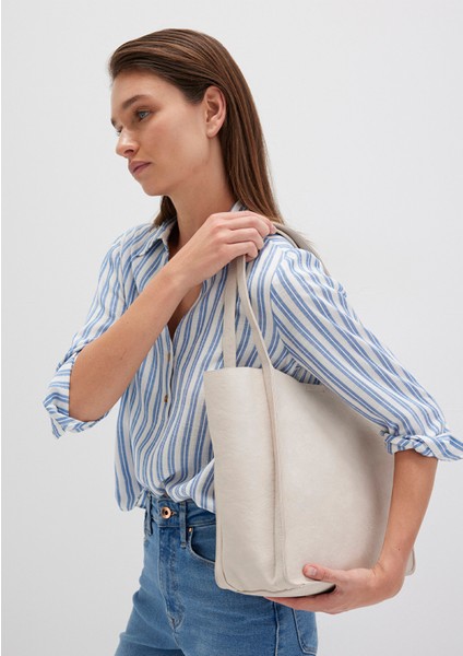 Bej Omuz Çantası 1911654-34531