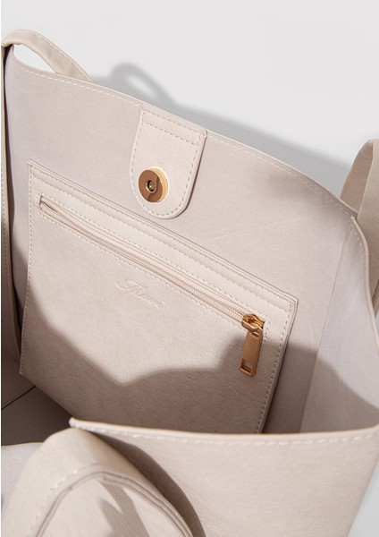 Bej Omuz Çantası 1911654-34531