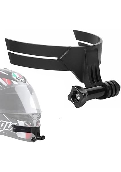 Motosiklet Kask Çene Yapıştırıcılı Telefon ve Aksiyon Kamera Tutucu Full Aparat indirimleri