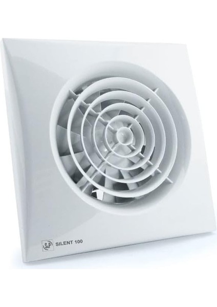 & Palau M127398 Egzoz Fanı Için Banyo, Silent 100 Cz