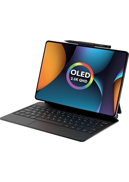 Pad H10 Pro 12.6" OLED Tablet 8gb Ram 256GB + Casper H10 Pro Klavyeli Tablet Kılıfı + Prestige Kalem