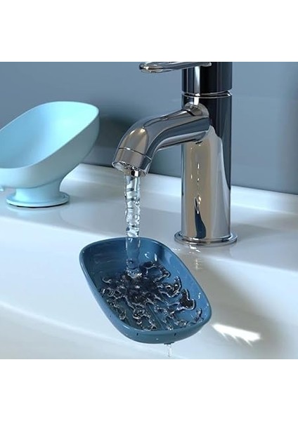 Vantuzlu Su Giderli Çift Katmanlı Sabunluk,vakumlu Su Giderli Sabunluk(Renk Asorti Olarak Gönderim Yapılacaktır) modelleri