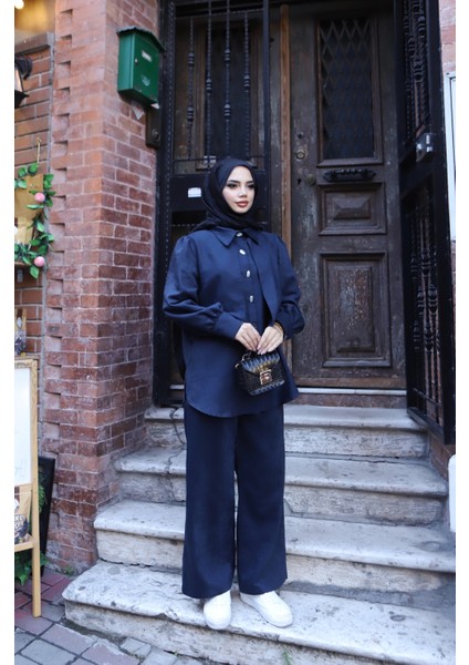 Sedef Düğmeli Süet Takım fiyatları