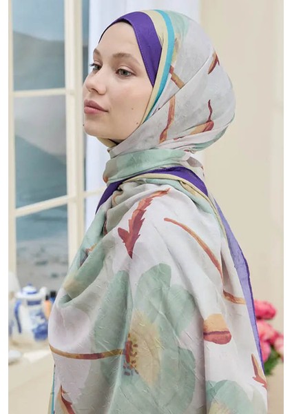 Gelincik Desen Bambu Şal fiyatları