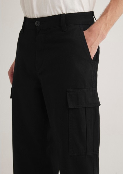 Siyah Kargo Pantolon 0010432-71379