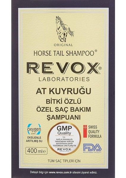 At Kuyruğu Şampuanı, 400 ml