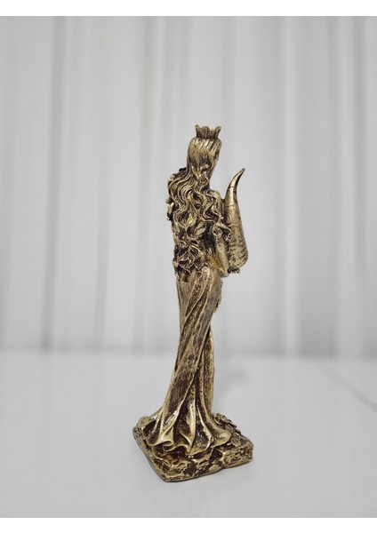 Fortuna Şans,talih ve Bereket Tanrıcası 29 cm Mitolojik Biblo Heykel