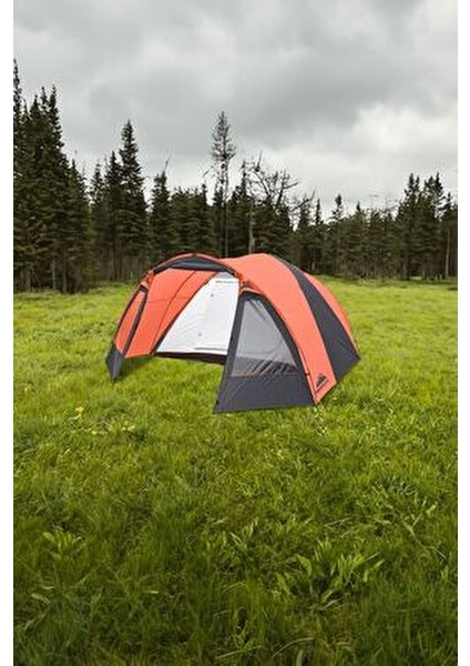 6 Kişilik Verandalı Çadır Su İtici Polyester Malzeme ile 450 cm x 365 cm Boyut