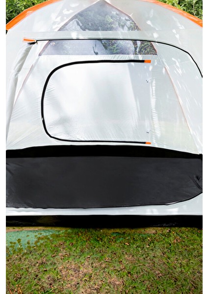 6 Kişilik Verandalı Çadır Su İtici Polyester Malzeme ile 450 cm x 365 cm Boyut