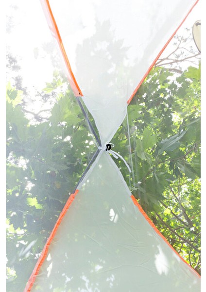 6 Kişilik Verandalı Çadır Su İtici Polyester Malzeme ile 450 cm x 365 cm Boyut