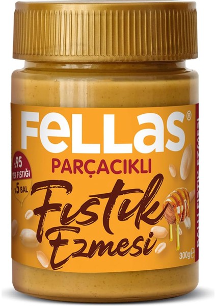 Fellas Fıstık Ezmesi, Ballı 300 gr fiyatları