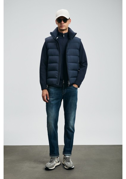 Erkek Lukas Spor Slim Fit Jean Pantolon 112200231 Mavi