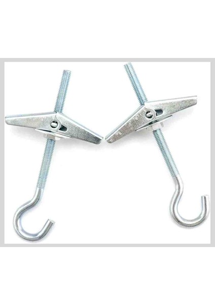 Rayko 5 Adet Uzun Çelik Kanatlı Kancalı Paraşüt Alçıpan Dübeli Korniş Dübeli Sabitleme Aparatı fiyatları