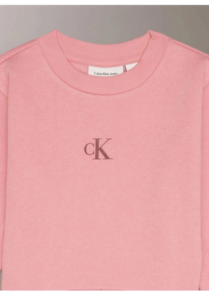 Baskılı Kız Çocuk Pembe Sweatshırt IG0IG02639VAZ fiyatları