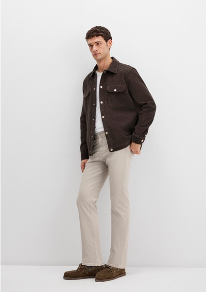 Hunter Soluk Toz Beji Comfort Gabardin Pantolon 0020283628