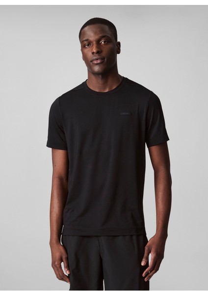 Bisiklet Yaka Düz Siyah Erkek T-Shirt LVGMS5K176UB1 Ss Lt Wt Tee fiyatları