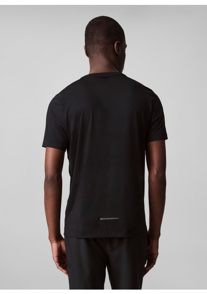 Bisiklet Yaka Düz Siyah Erkek T-Shirt LVGMS5K176UB1 Ss Lt Wt Tee indirimleri