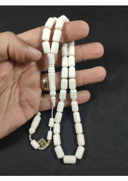 Iskeçeli Cemil Usta Eseri Imam Hitame Kalemker Işçilikli Naturel Deve Kemiği Sertifikalı 8692 indirimleri