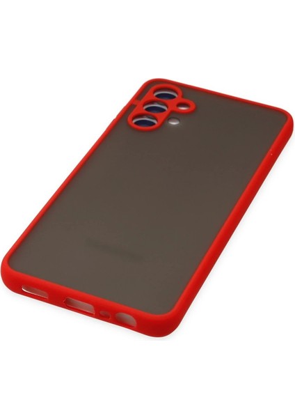 Samsung Galaxy A04S Kılıf Montreal Silikon Kapak - KIRMIZI-(5796) - N666J855-M50666 indirimleri