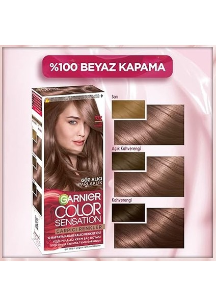 Çarpıcı Renkler 7.12 Inci Kumral fırsatları