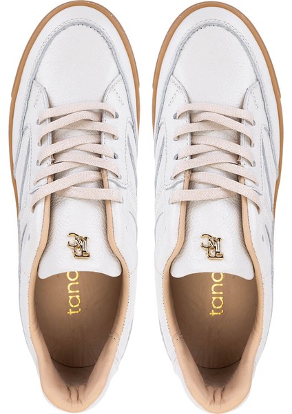 Kadın Hakiki Deri Kırık Beyaz Sneakers & Spor Ayakkabı 154 6801 Bn Ayk SK25-26 Off Whıte Fltr indirimleri