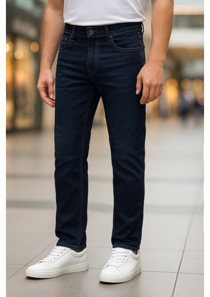 Cedy Denım Erkek Yüksel Bel Bol Kesim Boru Paça Kot Pantolon Reguler Fit Jean C336 fırsatları
