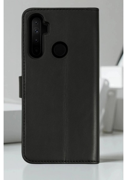 Realme 6i Kılıf Trend S Plus Kapaklı Kılıf - Siyah fırsatları