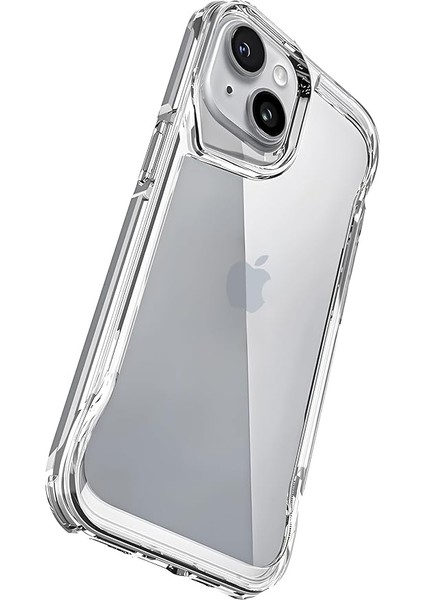 iPhone 11 Için Defend Serisi Kristal Berraklığında Ultra Şeffaf Arkası Sert Polikarbonat Kenarları Yumuşak Silikon Super Koruyucu Özellikli Kılıf (Şeffaf, 11)