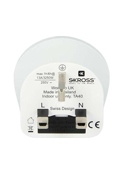 Ülke Adaptörü World To Uk: Ingiliz Standardını Kullanan Ülkelere Seyahatler Için Seyahat Adaptörü fırsatları