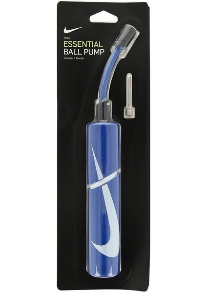 Essential Ball Pump Çift Yönlü Top Şişirme Pompası Mavi Beyaz fırsatları