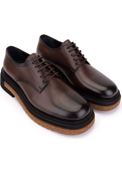 Erkek Hakiki Deri Kahverengi Klasik Ayakkabı 771 65442 Erk Ayk SK25-26 Kahve Spr fiyatları