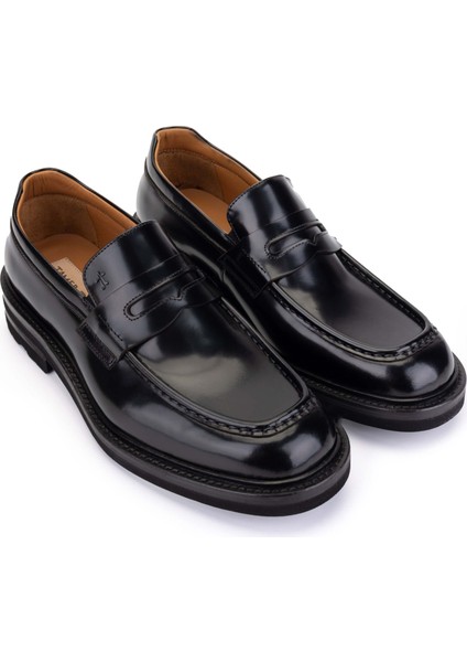 Erkek Hakiki Deri Siyah Açma Klasik Ayakkabı 1016 289A Erk Ayk SK25-26 Sıyah Acma fiyatları