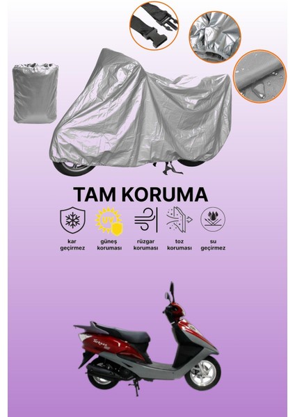 Gri Mondial 125 Nt Turkuaz Uyumlu Motosiklet Brandası, Koruyucu Örtü, Motor Branda