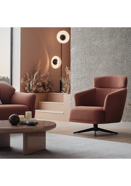 Hera Koltuk Takımı - Koyu Somon