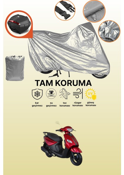 Gri Arka Çanta Uyumlu Apec Ps3 Uyumlu Motor Brandası, Koruyucu Örtü