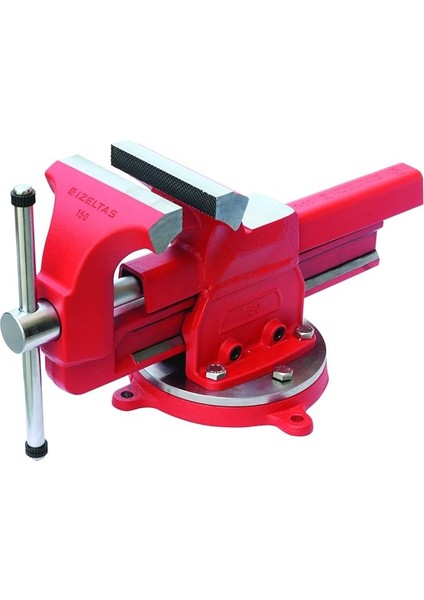 7400000150 Sabit Mengene, Kırmızı, 150 mm