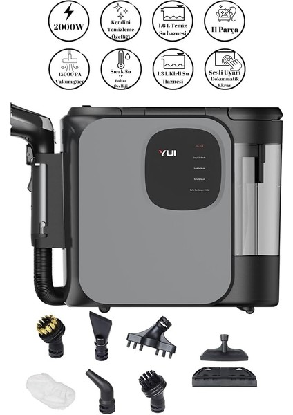 X300 Pro Max Buharlı Halı ve Koltuk Yıkama Makinesi modelleri