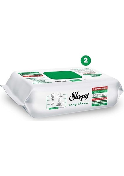 Easy Clean Beyaz Sabun Katkılı Yüzey Temizlik Havlusu&mendili 2X100 (200 Yaprak) modelleri